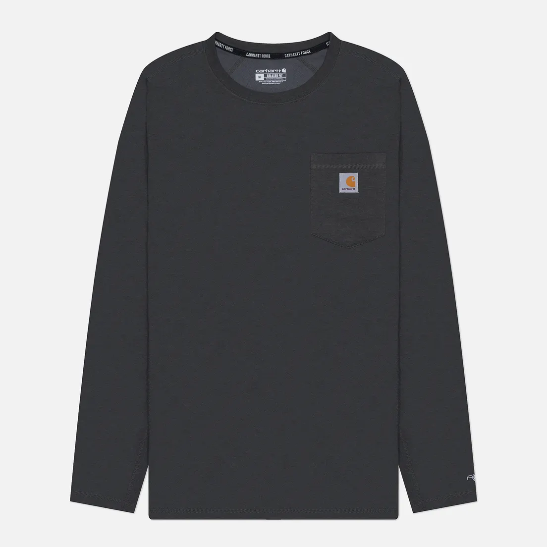 Carhartt Мужской лонгслив Force Relaxed Fit Midweight Pocket