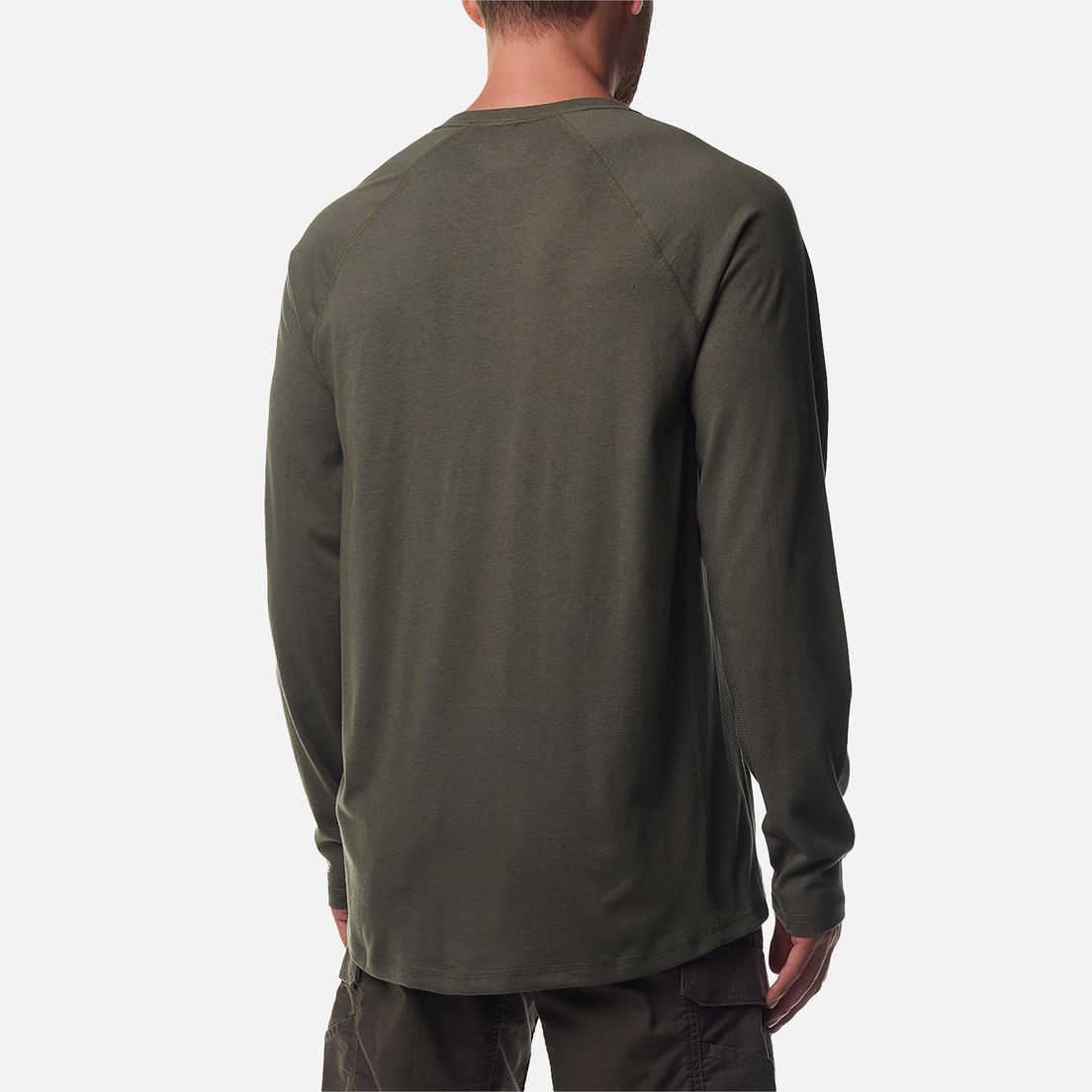 Carhartt Мужской лонгслив Force Relaxed Fit Midweight Pocket