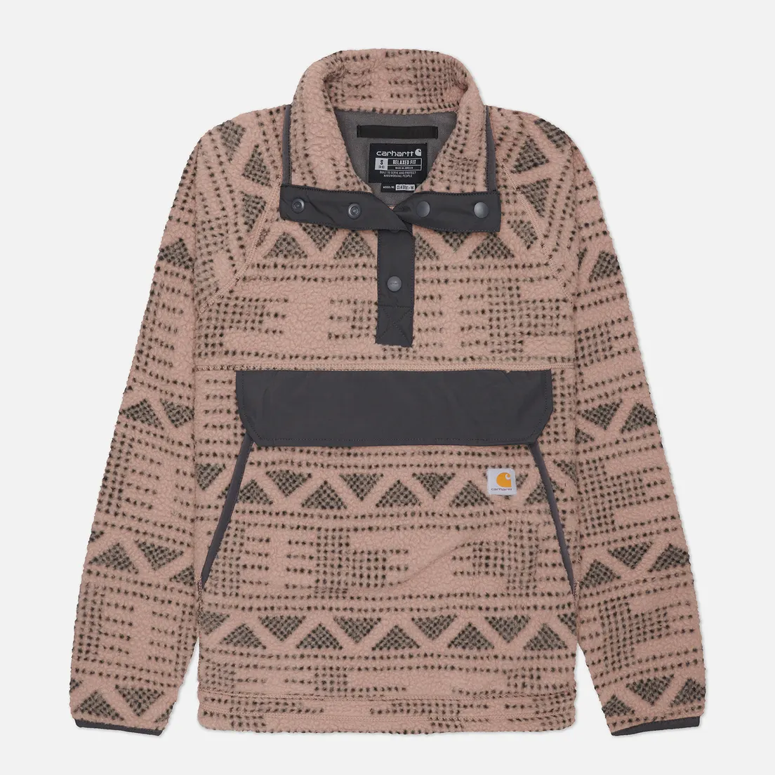 Carhartt Женская толстовка Relaxed Fit Fleece Pullover