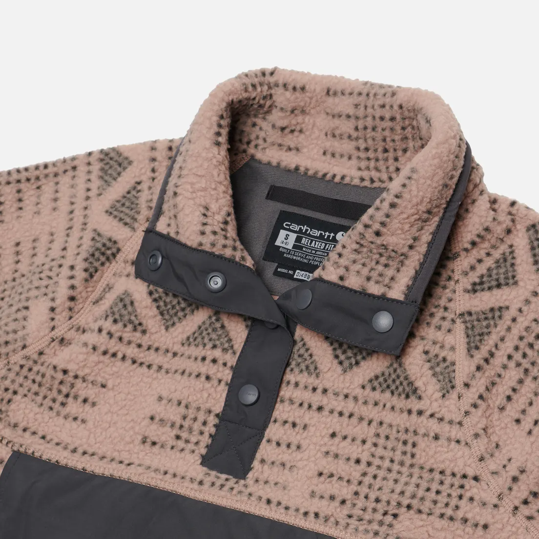 Carhartt Женская толстовка Relaxed Fit Fleece Pullover
