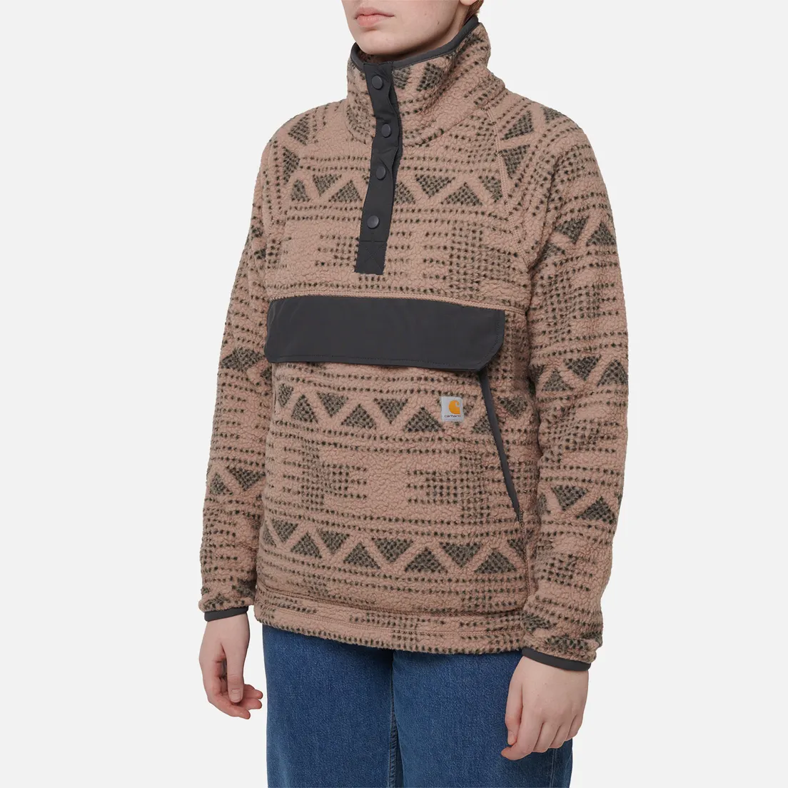 Carhartt Женская толстовка Relaxed Fit Fleece Pullover