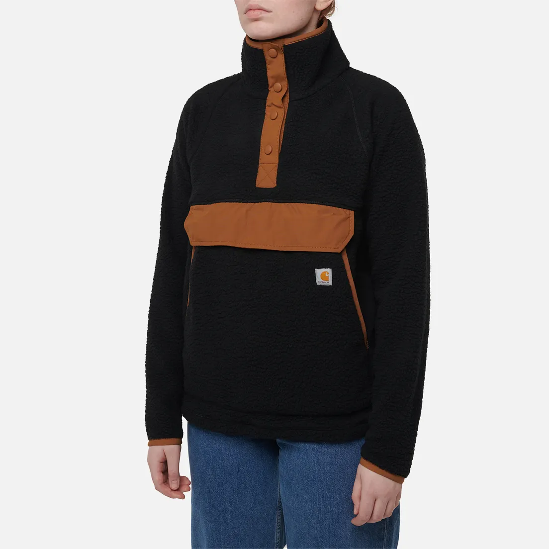 Carhartt Женская толстовка Relaxed Fit Fleece Pullover
