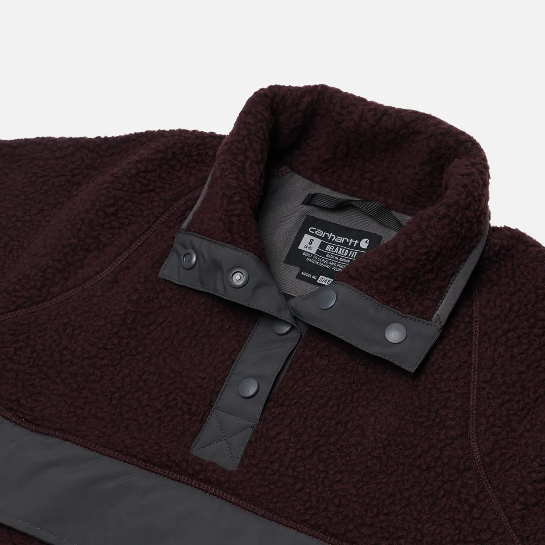 Carhartt Женская толстовка Relaxed Fit Fleece Pullover