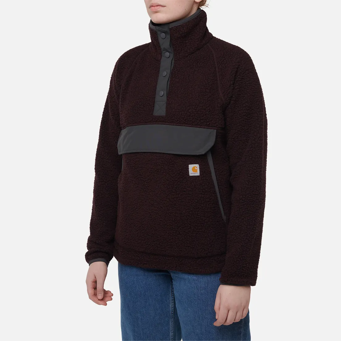 Carhartt Женская толстовка Relaxed Fit Fleece Pullover