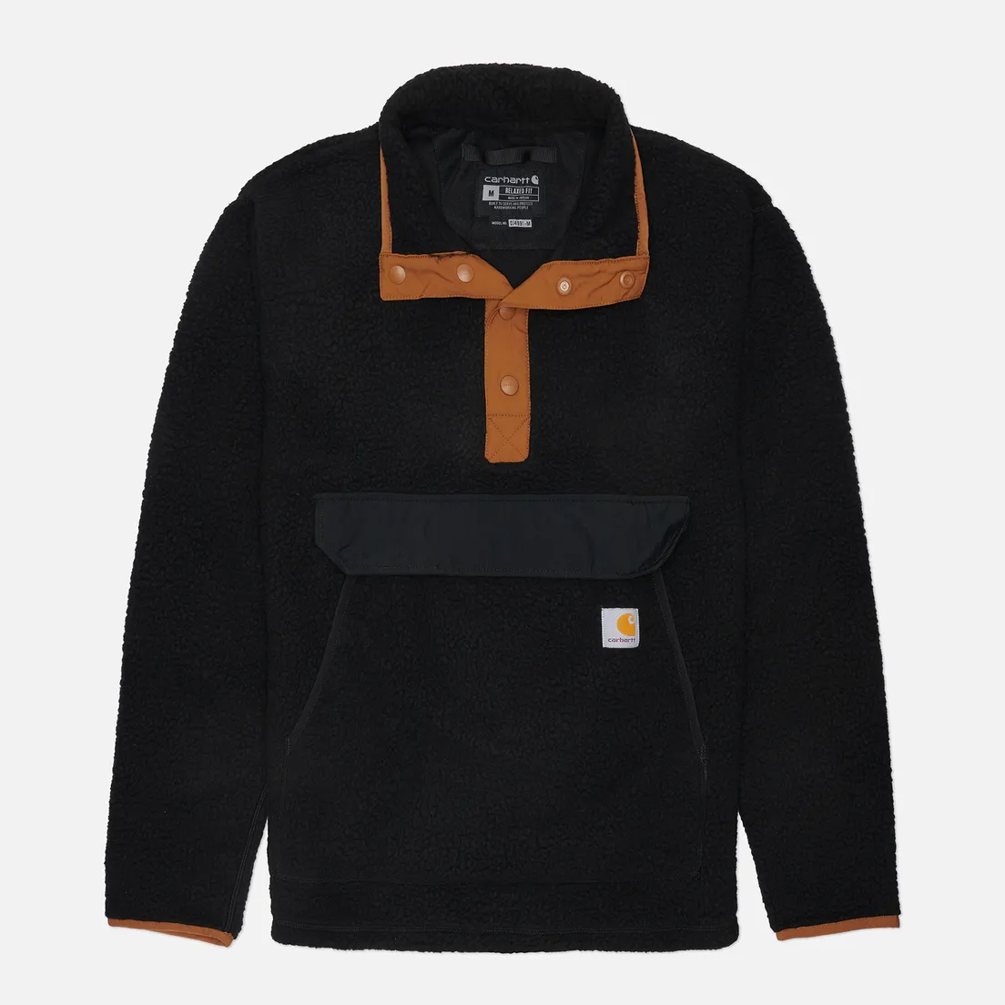 Carhartt Мужская толстовка Relaxed Fit Fleece Pullover