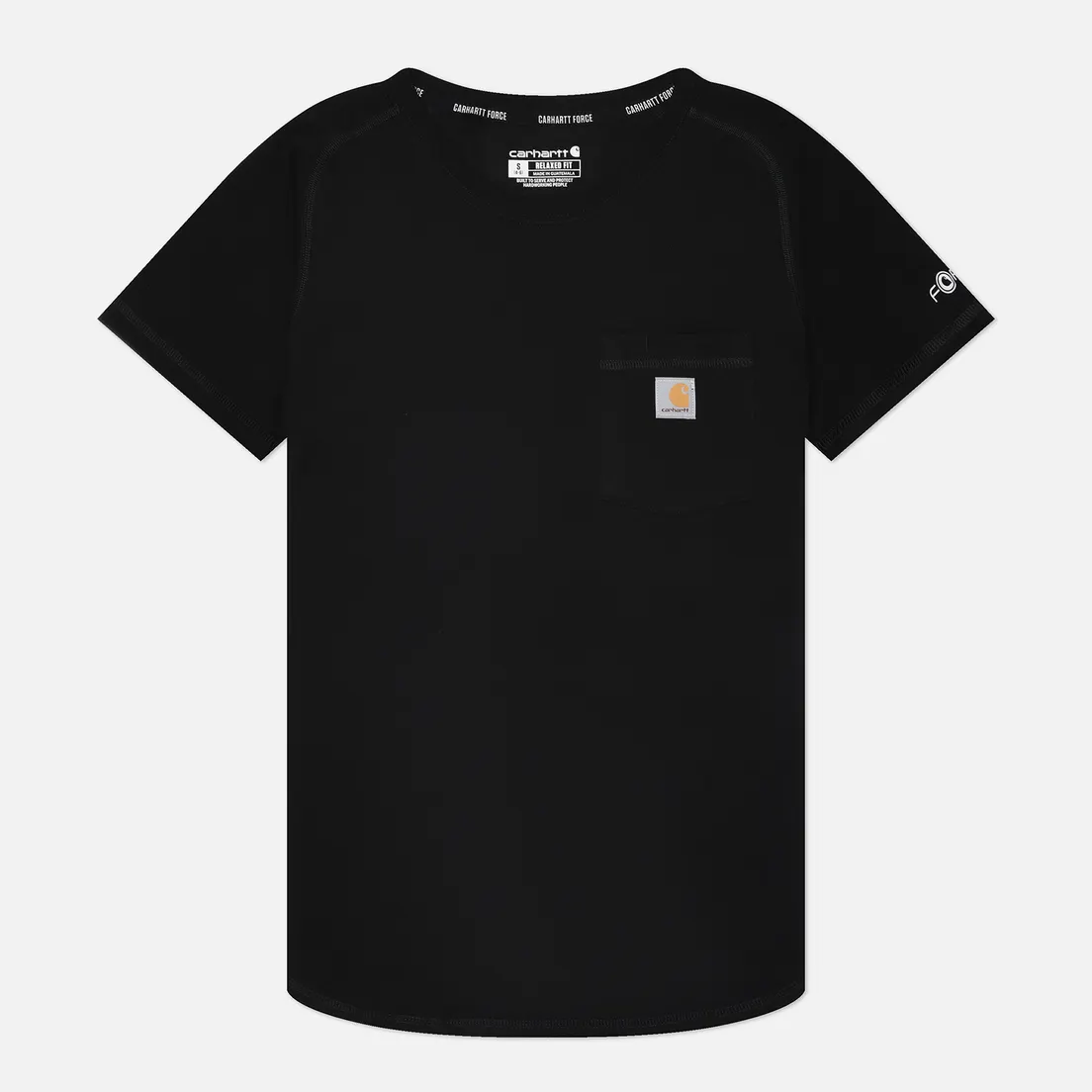 Carhartt Женская футболка Force Relaxed Fit Midweight Pocket