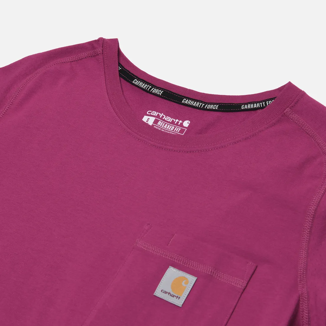 Carhartt Женская футболка Force Relaxed Fit Midweight Pocket