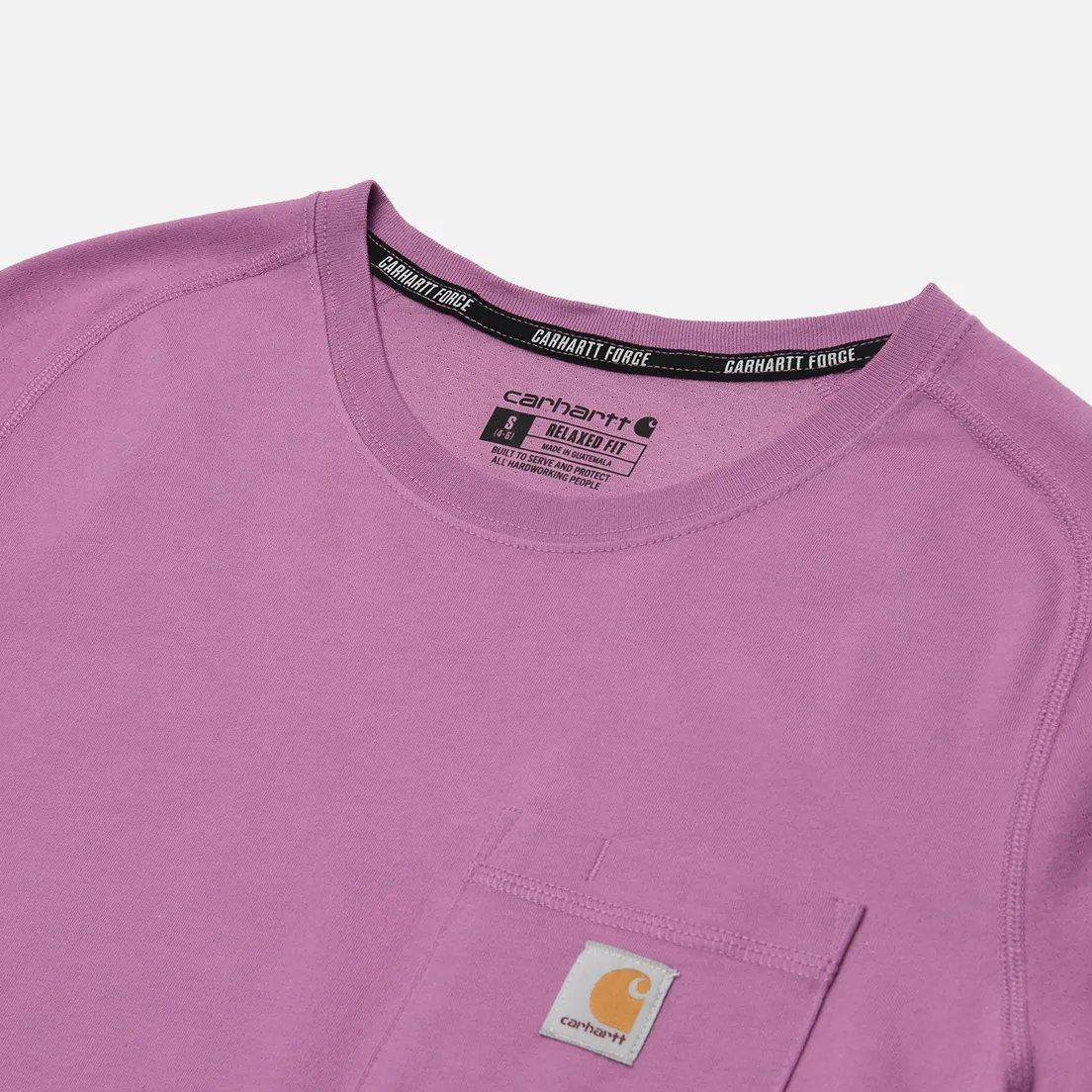 Carhartt Женская футболка Force Relaxed Fit Midweight Pocket