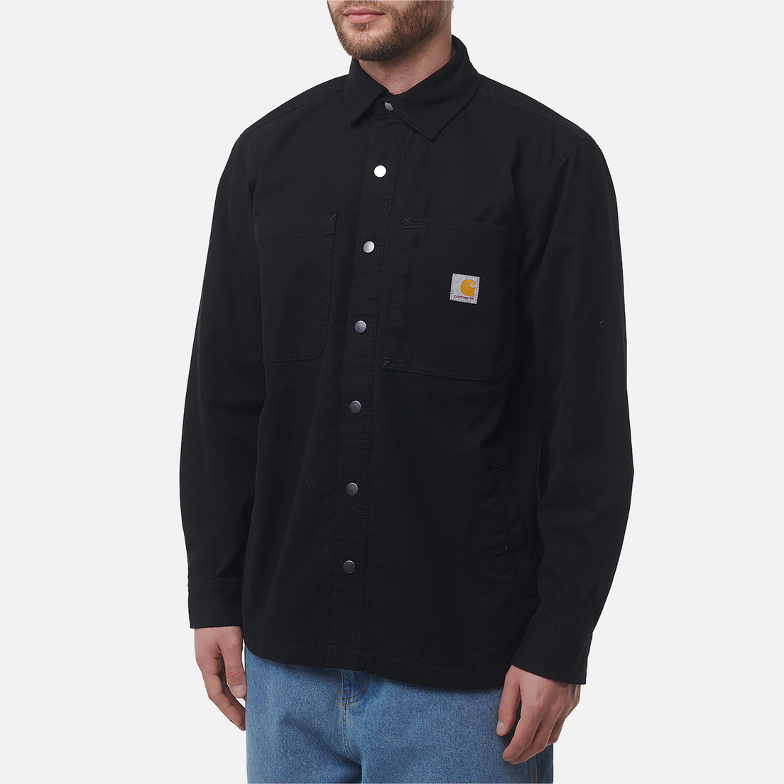 Carhartt Мужская рубашка Rugged Flex Relaxed Fit Overshirt
