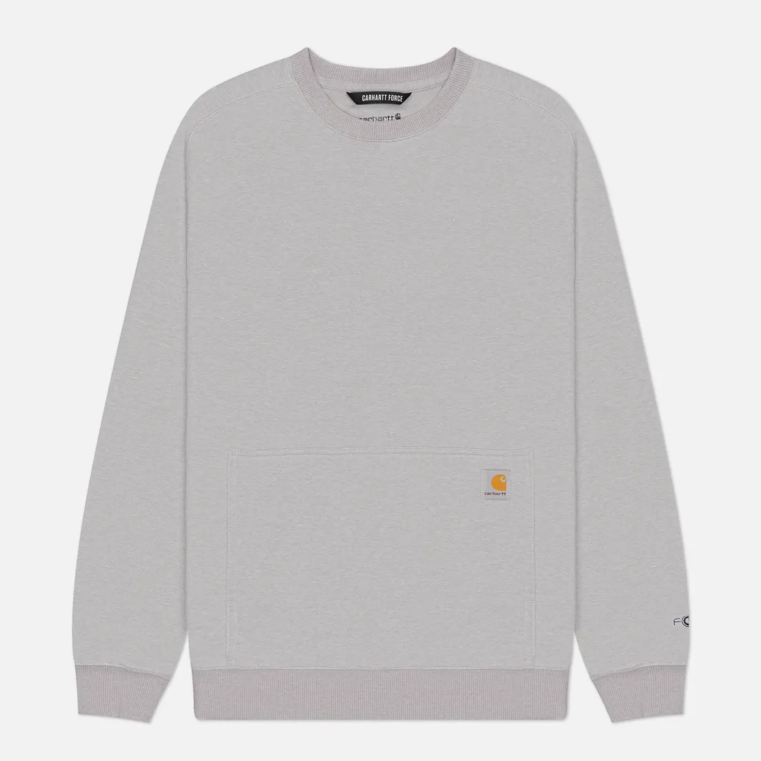 Carhartt Мужская толстовка Force Lightweight Crew Neck