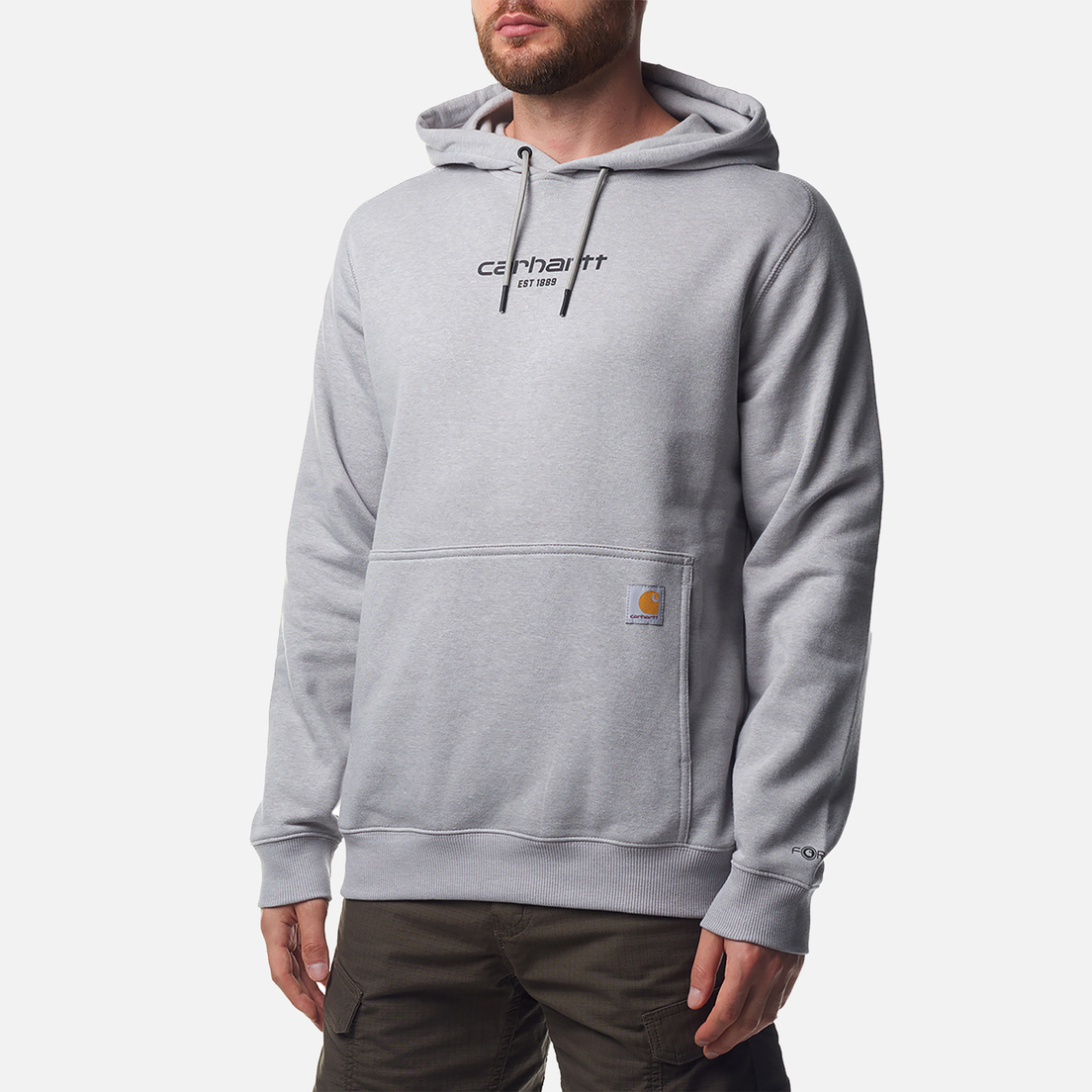 Force Relaxed Fit Lightweight Logo Graphic Hoodie