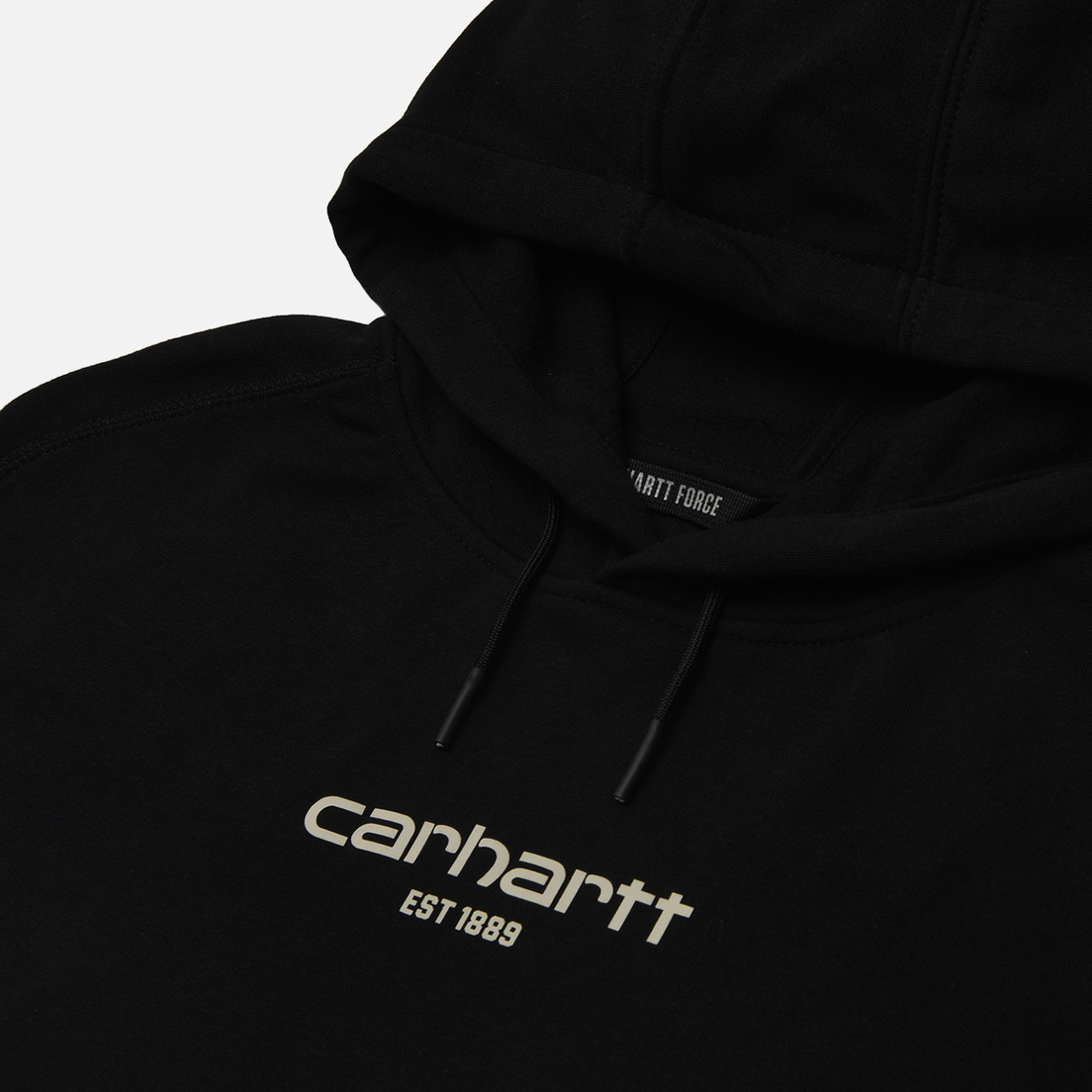 Carhartt Мужская толстовка Force Relaxed Fit Lightweight Logo Graphic Hoodie