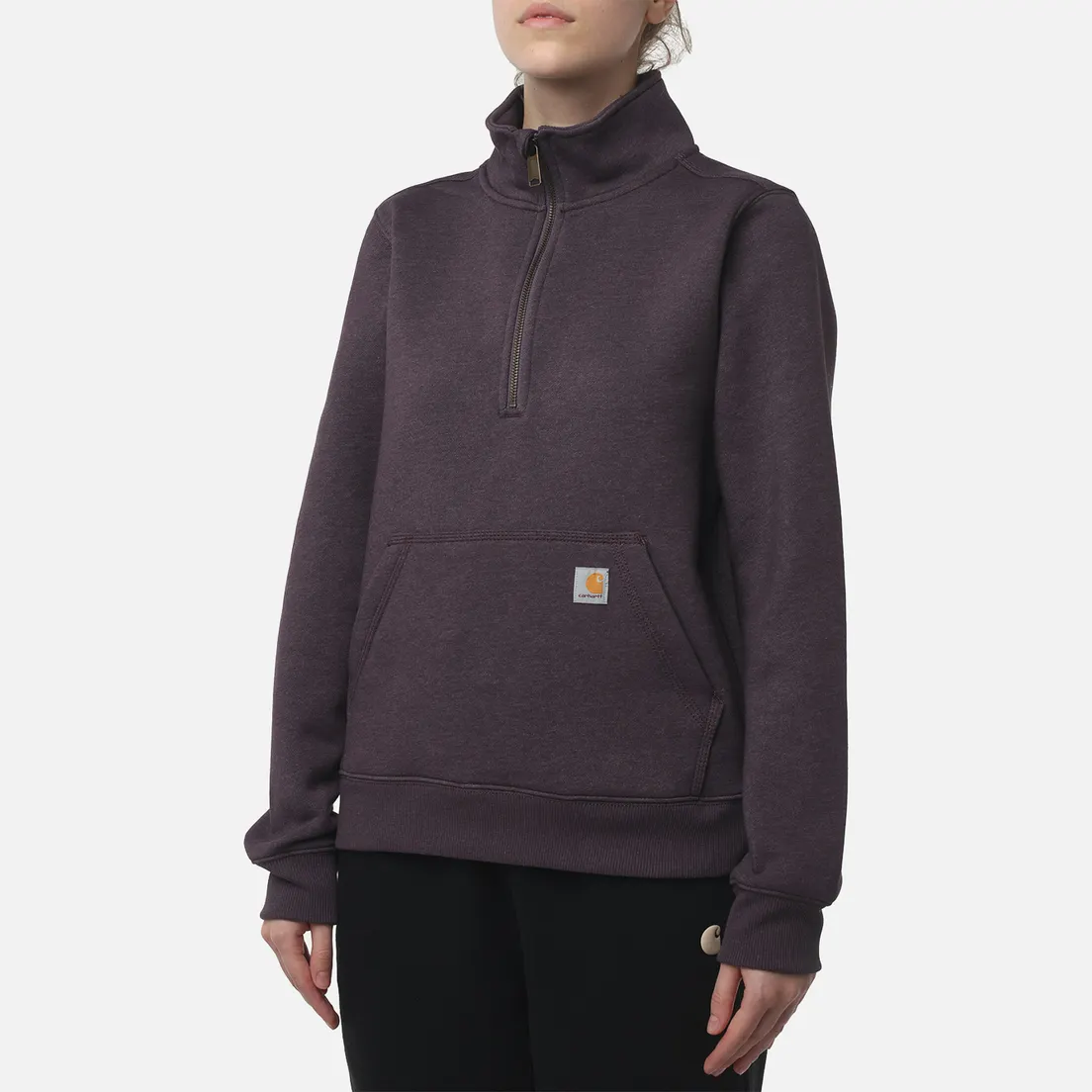Carhartt Женская толстовка Relaxed Fit Midweight Half Zip