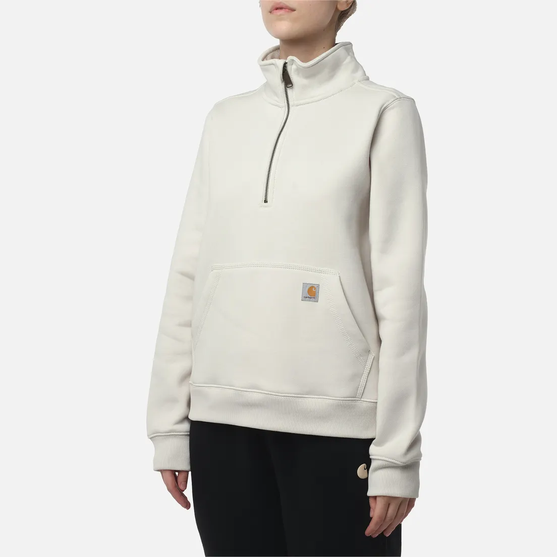Carhartt Женская толстовка Relaxed Fit Midweight Half Zip