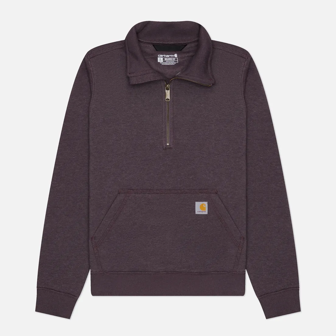 Carhartt Женская толстовка Relaxed Fit Midweight Half Zip