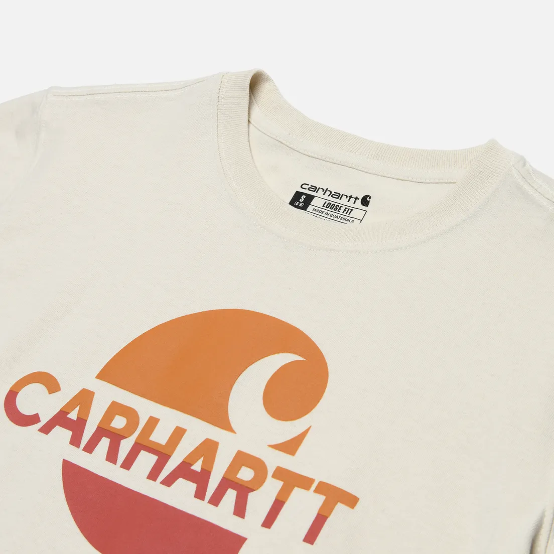 Carhartt Женская футболка Loose Fit Heavyweight Feded C Graphic