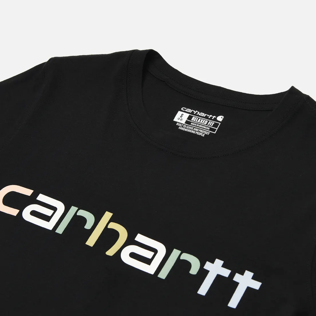 Carhartt Женская футболка Relaxed Fit Lightweight Multicolor Logo Graphic