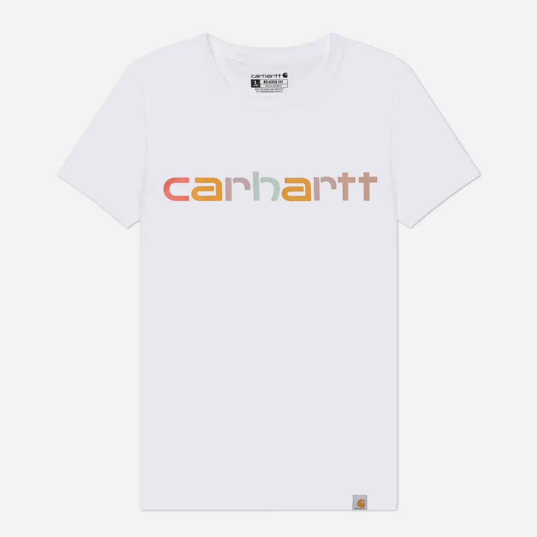 Carhartt Женская футболка Relaxed Fit Lightweight Multicolor Logo Graphic