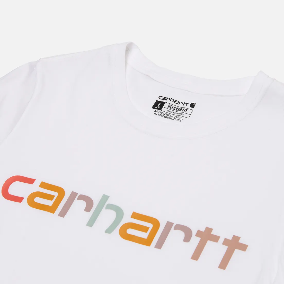 Carhartt Женская футболка Relaxed Fit Lightweight Multicolor Logo Graphic