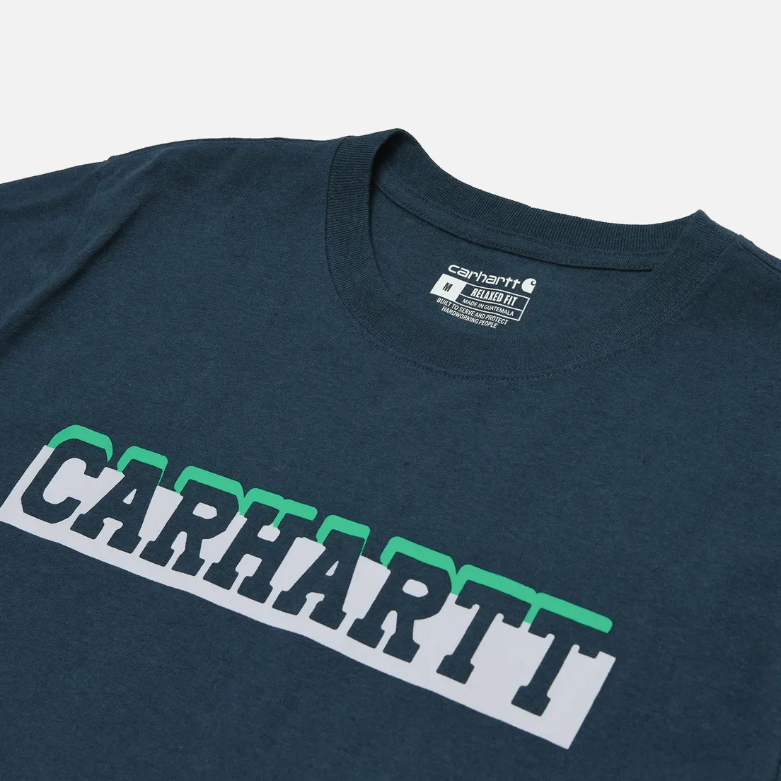 Carhartt Мужская футболка Relaxed Heavyweight Logo Graphic