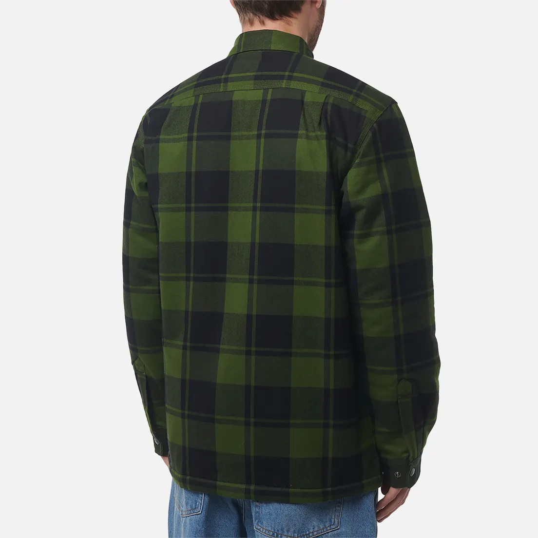Carhartt Мужская рубашка Relaxed Fit Heavyweight Flannel Overshirt