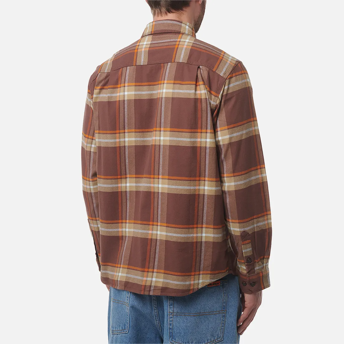 Carhartt Мужская рубашка Rugged Flex Relaxed Midweight Flannel Plaid