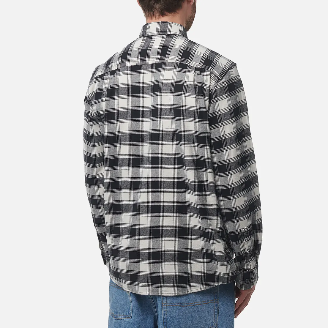 Carhartt Мужская рубашка Rugged Flex Relaxed Midweight Flannel Plaid