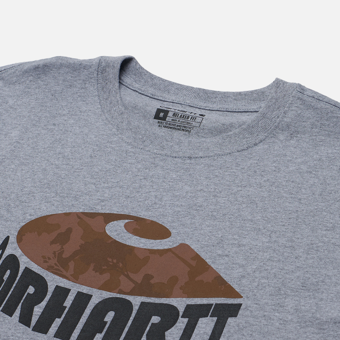 Carhartt Мужская футболка Relaxed Fit Heavyweight Camo C Graphic