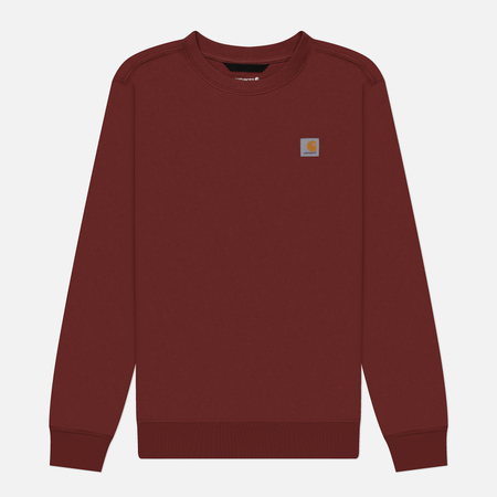 Женская толстовка Carhartt Relaxed Fit Midweight French Terry цвет красный размер S 7210₽
