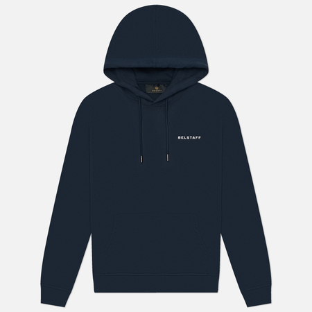 Мужская толстовка Belstaff Border Hoodie, цвет синий, размер XL