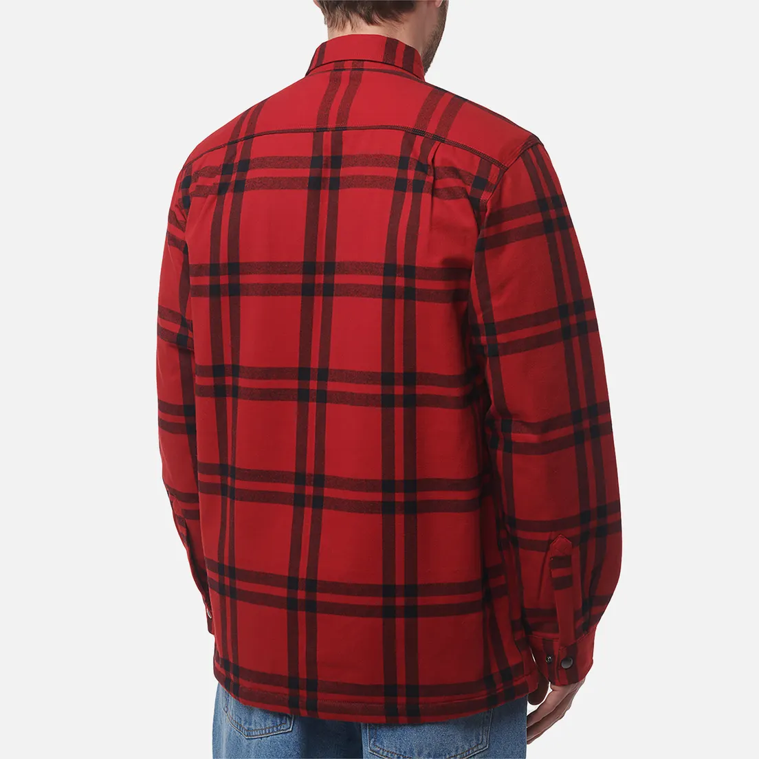 Carhartt Мужская рубашка Relaxed Fit Flannel Sherpa-Lined