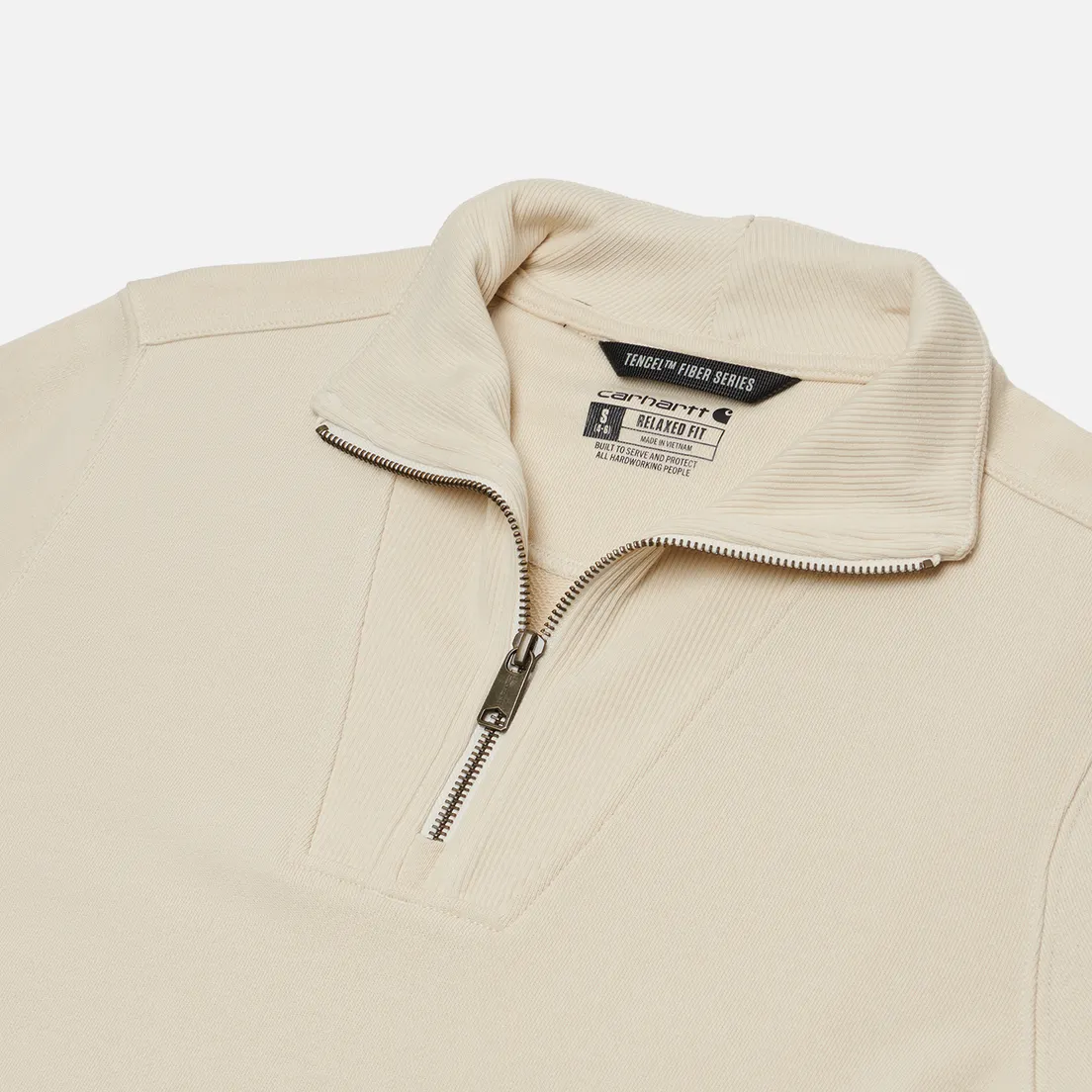 Carhartt Женская толстовка Tencel Fiber Series Relaxed Fit Half Zip