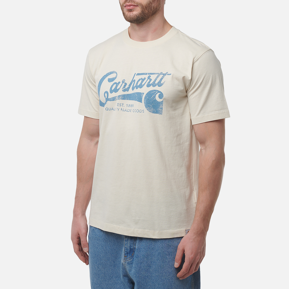 Carhartt Мужская футболка Relaxed Fit Lightweight Script Graphic