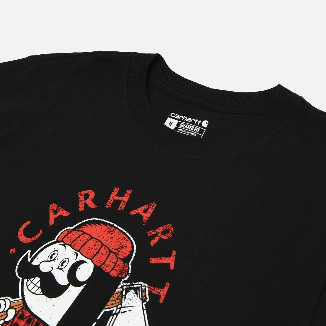 Carhartt Мужская футболка Relaxed Fit Lightweight Lumberjack Graphic