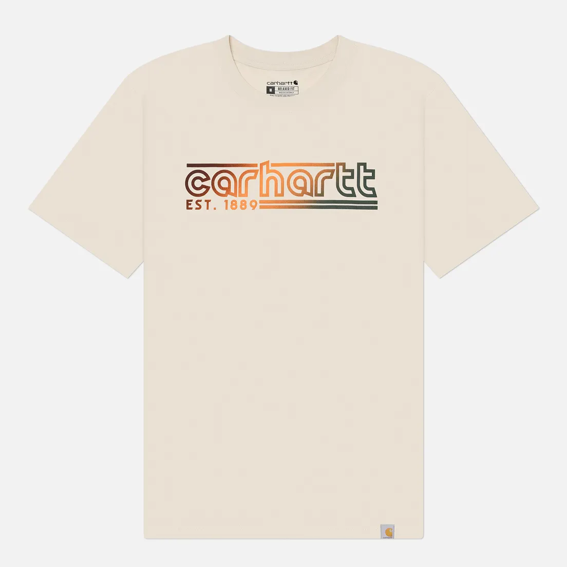 Carhartt Мужская футболка Relaxed Fit Lightweight Logo Graphic