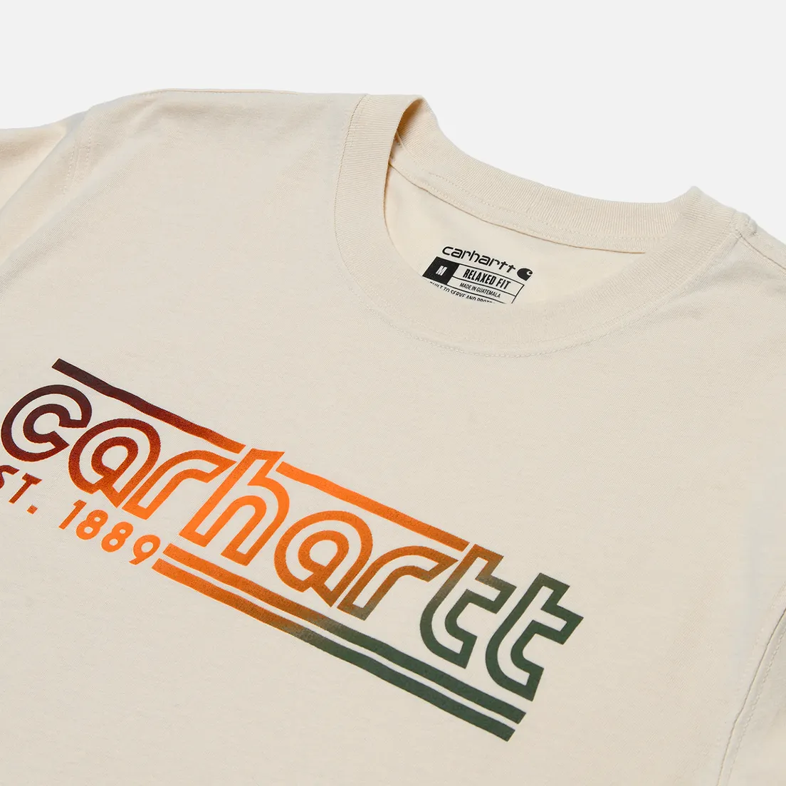 Carhartt Мужская футболка Relaxed Fit Lightweight Logo Graphic