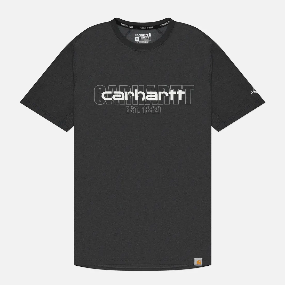 Carhartt Мужская футболка Force Relaxed Fit Midweight Logo Graphic
