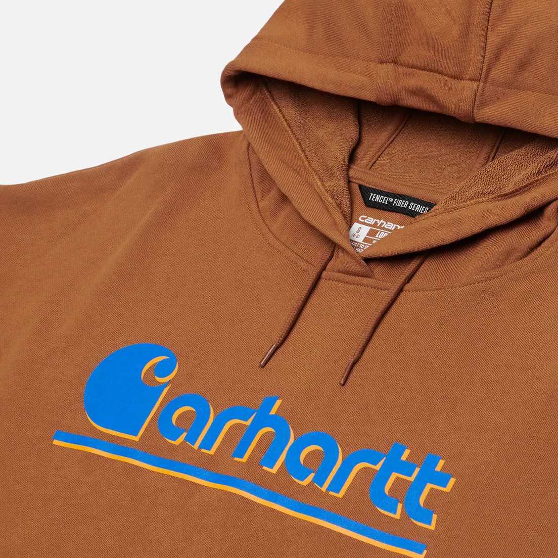 Carhartt Женская толстовка Tencel Fiber Series Loose Fit Fall Graphic Hoodie