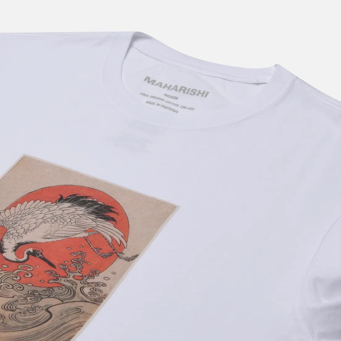 maharishi Мужская футболка Water Peace Crane