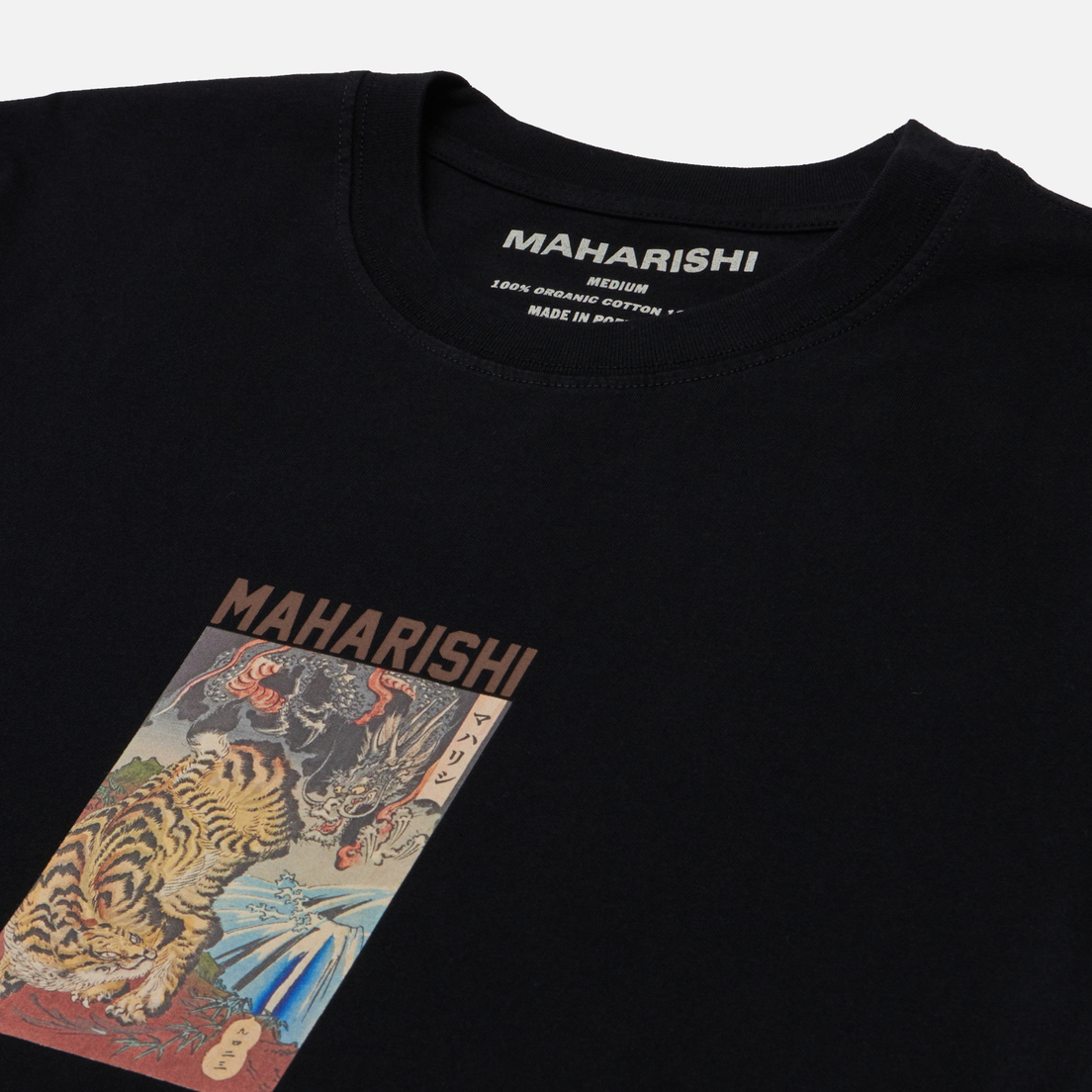maharishi Мужская футболка Tiger vs. Dragon