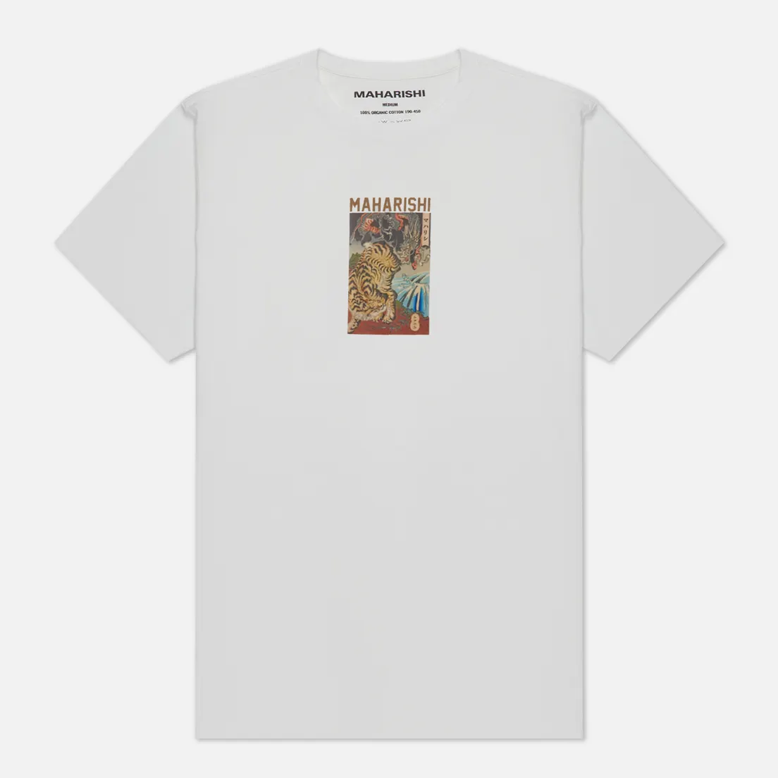 maharishi Мужская футболка Tiger vs. Dragon