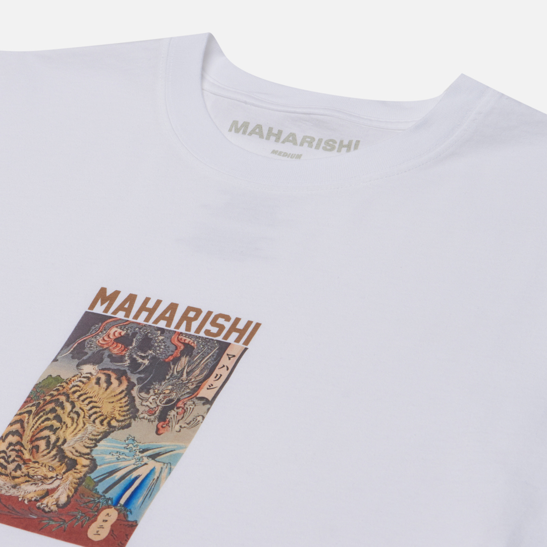 maharishi Мужская футболка Tiger vs. Dragon