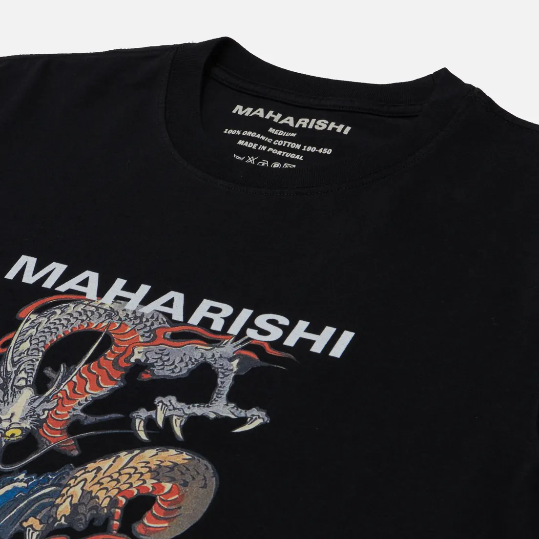 maharishi Мужская футболка Double Dragons Organic