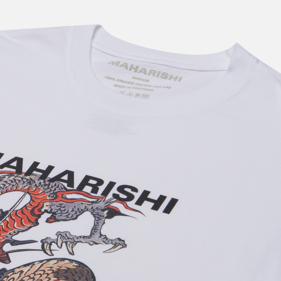 maharishi Мужская футболка Double Dragons Organic