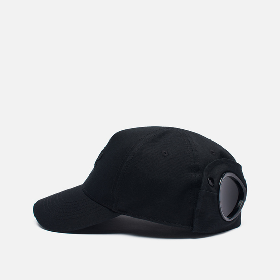 Кепка C.P. Company Gabardine Classic Logo Baseball Black