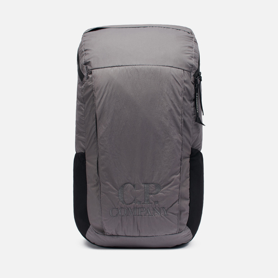 Рюкзак C.P. Company Nylon Rubbered Garment Dyed Logo Gargoyle
