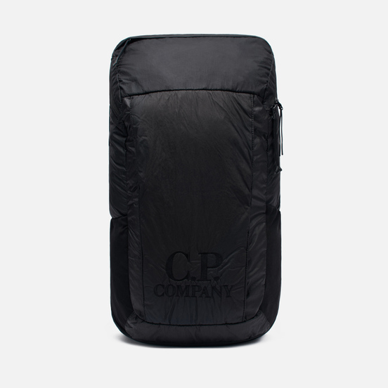 Рюкзак C.P. Company Nylon Rubbered Garment Dyed Logo Black