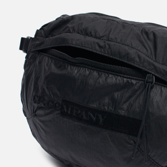 Сумка на пояс C.P. Company Nylon Coated Garment Dyed Crossbody Black