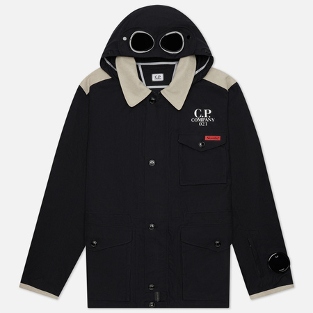 Мужская куртка C.P. Company Ventile La Mille, цвет чёрный, размер 48