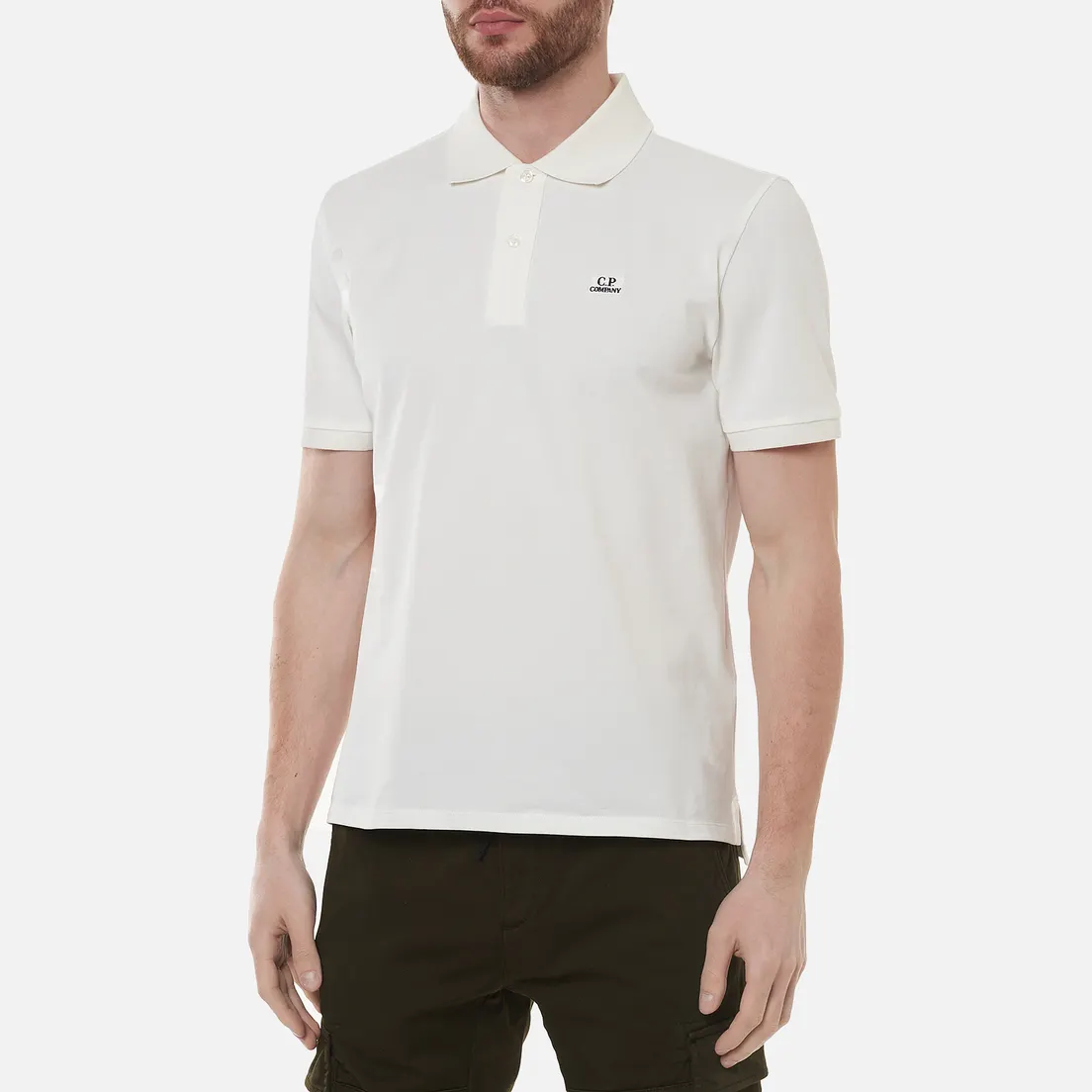 C.P. Company Мужское поло Stretch Pique Classic Logo